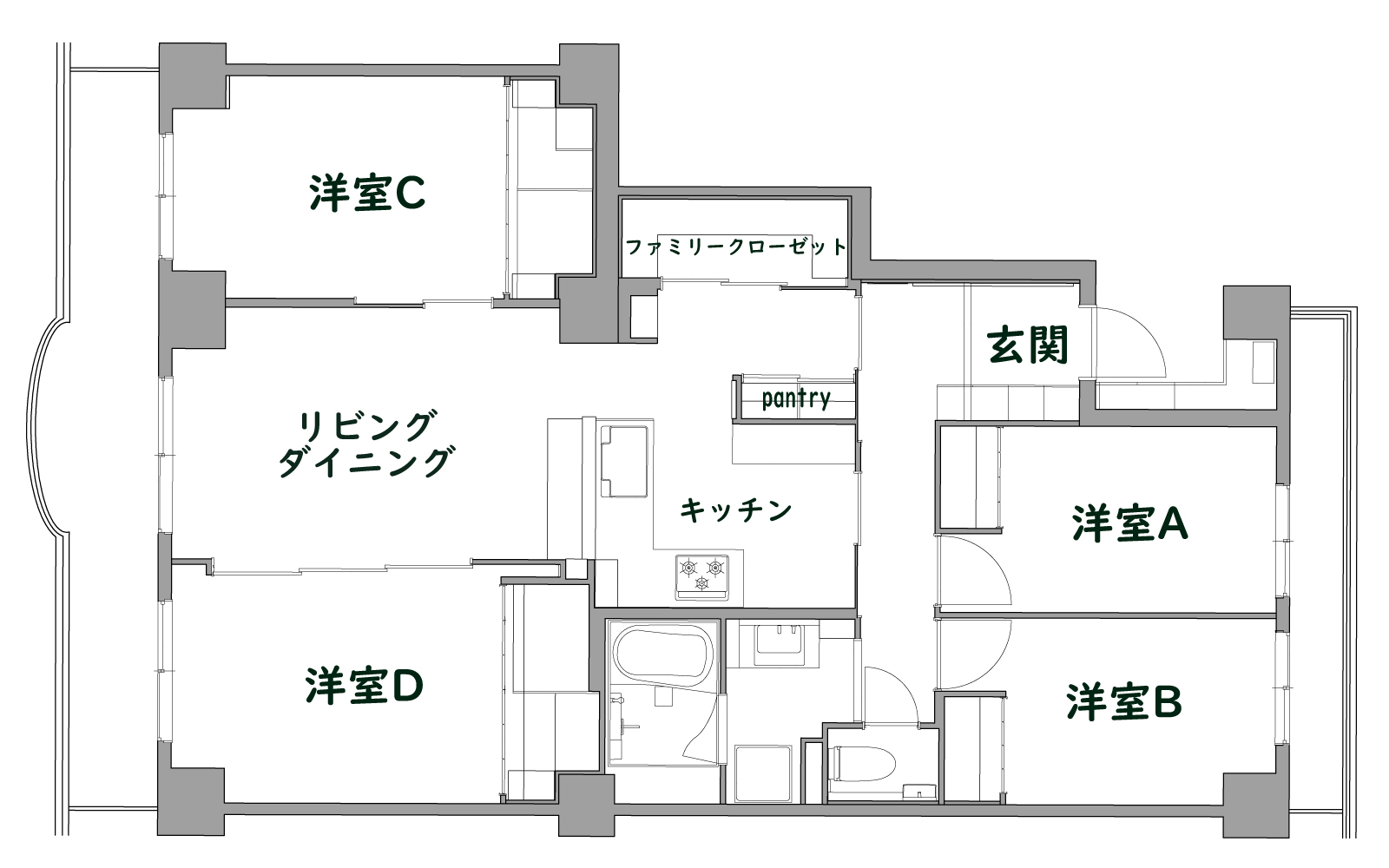 after図面