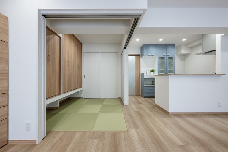 キッチンと和室